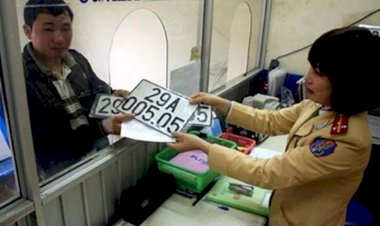 Biển số xe sắp tới có thể được cấp theo sở thích