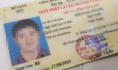 Lưu ý cần biết về giấy phép lái xe tích hợp trong căn cước công dân