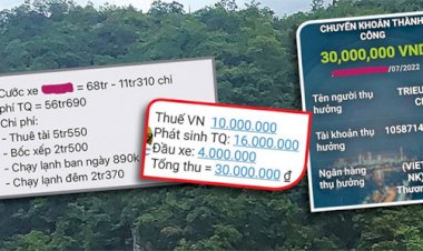 Tái diễn “luật ngầm” nơi cửa khẩu Tân Thanh