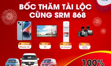 BỐC THĂM TÀI LỘC CÙNG SRM 868