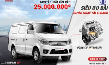 BÙNG NỔ ƯU ĐÃI THÁNG 11 – NHANH TAY RƯỚC XE TẢI NHẸ TERACO