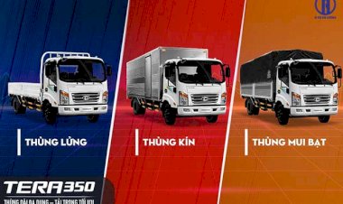 TERA 345SL & TERA 190SL SẢN PHẨM BÁN CHẠY NHẤT PHÂN KHÚC TẢI NHẸ THÙNG DÀI 6,2M NĂM 2022