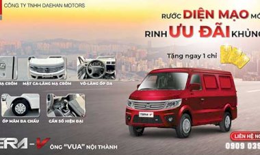 RƯỚC DIỆN MẠO MỚI – RINH ƯU ĐÃI KHỦNG CÙNG XE TẢI VAN TERA-V