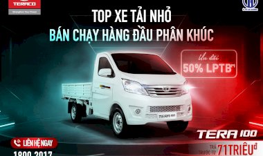 TERA 100 MITSUBISHI – TOP 1 XE TẢI 1 TẤN BÁN CHẠY NHẤT PHÂN KHÚC