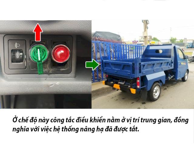 HƯỚNG DẪN VẬN HÀNH THÙNG BEN TERA 100