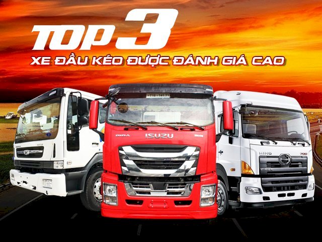 Top 3 xe đầu kéo 2 cầu được giới tài chính đánh giá cao