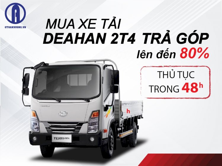 Mua xe tải 2T4 trả góp: Xu hướng của nền kinh tế năng động