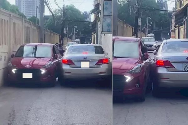 Thầy dạy lái xe chỉ cách thoát khỏi cảnh 'dê đen dê trắng' trên đường hẹp