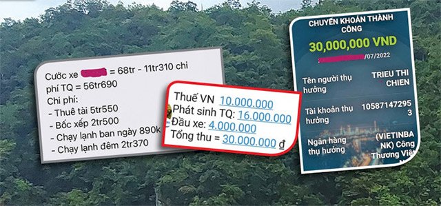 Tái diễn “luật ngầm” nơi cửa khẩu Tân Thanh