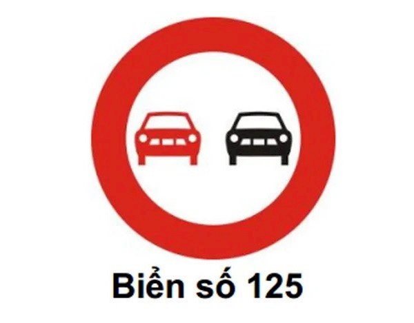 Biển báo cấm vượt và những điều cần biết rõ
