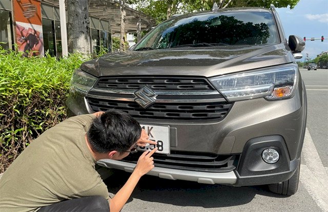 CSGT ra quân, quyết xử nghiêm xe che biển số 'né' phạt nguội