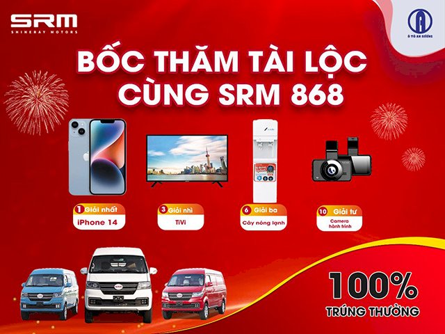 BỐC THĂM TÀI LỘC CÙNG SRM 868