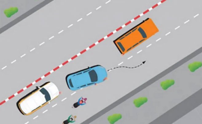 Hiểu đúng về lỗi 'vượt phải' để tránh bị phạt oan