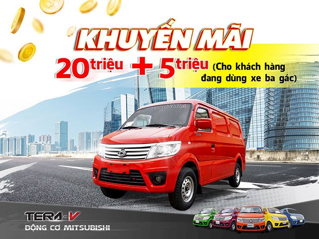 GIA HẠN ƯU ĐÃI – RƯỚC NGAY XE TẢI TERACO