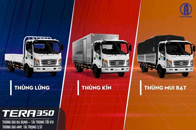 TERA 345SL & TERA 190SL SẢN PHẨM BÁN CHẠY NHẤT PHÂN KHÚC TẢI NHẸ THÙNG DÀI 6,2M NĂM 2022