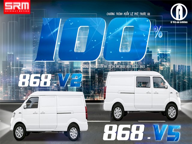 SRM-868 V5 TẢI TRỌNG HOÀN HẢO, LINH HOẠT NỘI THÀNH 24/7