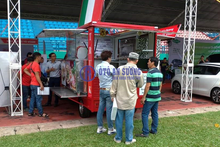 Xe bán hàng lưu động Veam VPT095 phiên bản bán thức ăn nhanh Xe bán hàng lưu động Veam VPT095 phiên bản bán thức ăn nhanh